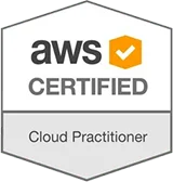 Amazon AWS Certified Cloud Practitioner certification artwork
