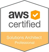 AWS Certified Solutions Architect - Professional certification artwork