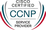 Cisco CCNP Service Provider certification artwork