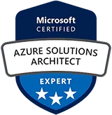 Microsoft Certified: Azure Solutions Architect Expert certification artwork